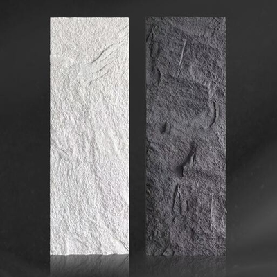 los paneles de pared de piedra decorativos para la piedra aislada exterior de la seta de los paneles de bocadillo del poliestireno